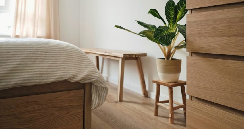 Photo wooden furniture